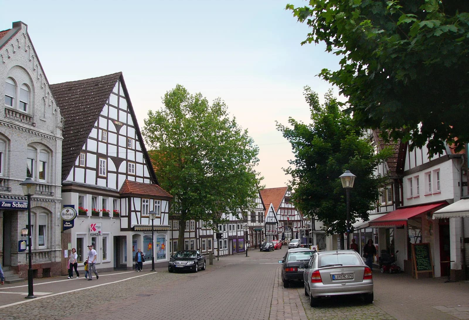 Stadtansicht von Blomberg, Entrümpelung Blomberg durch PlatzMacher