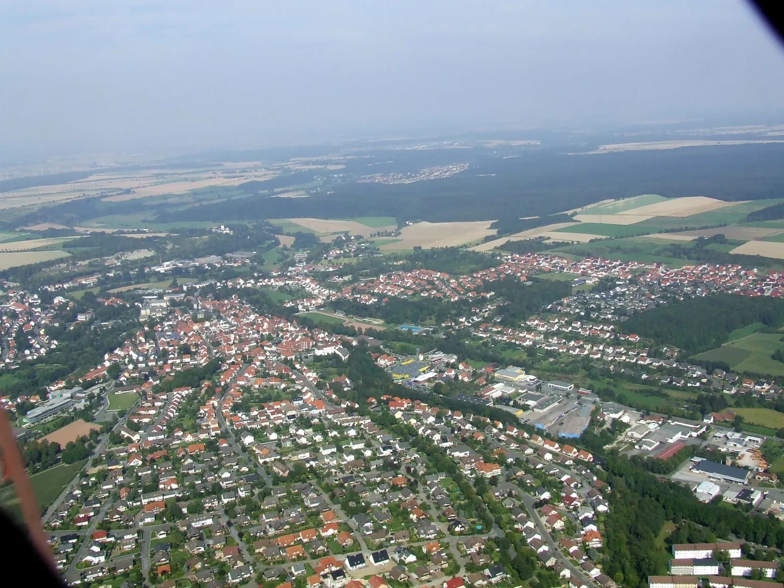 Luftaufnahme von Büren, Entrümpelung Büren durch PlatzMacher